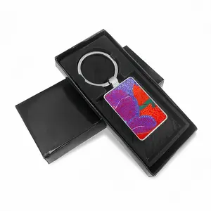 A Little Night Music Square Keychain