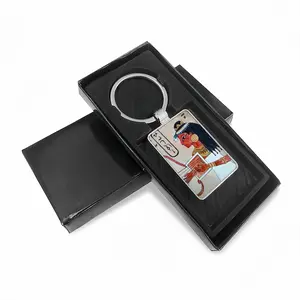 Melodies Square Keychain