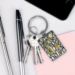 Sd Space 4450 Square Keychain