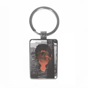 Fear Square Keychain