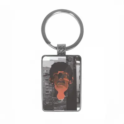 Fear Square Keychain