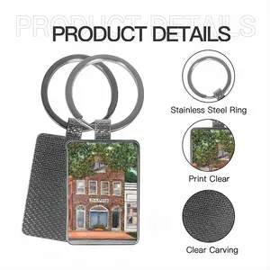 Palm Produce East Hampton Square Keychain