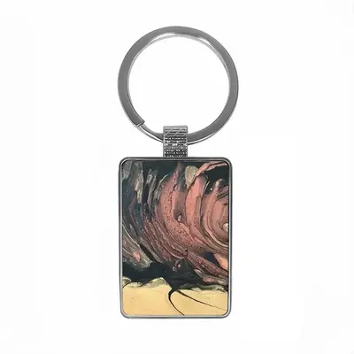 Sand Storm Square Keychain