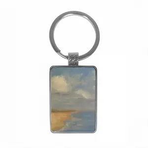 How The Clouds Are Balanced Square Keychain