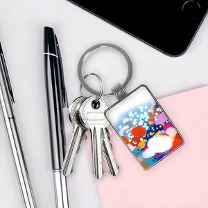 Extra Large Square Keychain