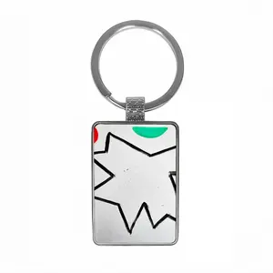 Bird Square Keychain