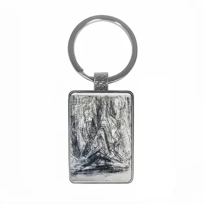 Smithfield Market London Square Keychain