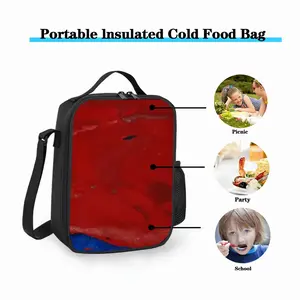 Upside-Down-Transgenic-Bleeding Heart Square Thermal Insulation Meal Bag