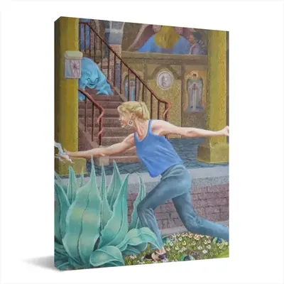 The Die Was Cast Canvas Decorative Painting (Multi-Size, Vertical)