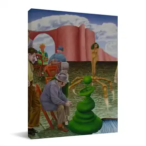 Along The Border Of Dream Canvas Decorative Painting (Multi-Size, Vertical)