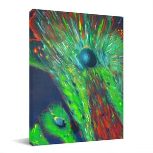 Cellular Universe Canvas Decorative Painting (Multi-Size, Vertical)