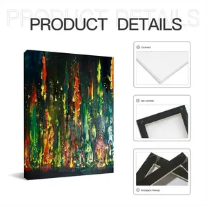 Dancing Cells H Canvas Decorative Painting (Multi-Size, Vertical)