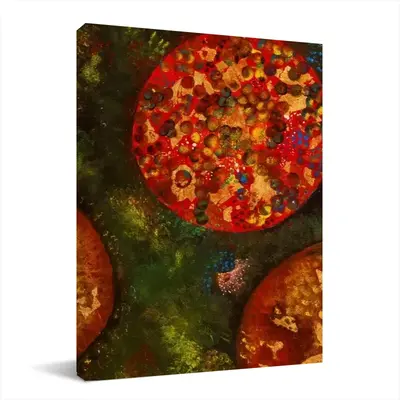 Cell-Fie Canvas Decorative Painting (Multi-Size, Vertical)