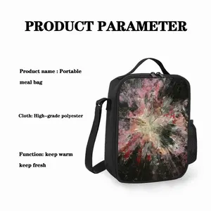 Cosmic Flower Square Thermal Insulation Meal Bag