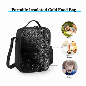 Bigin Gray Square Thermal Insulation Meal Bag