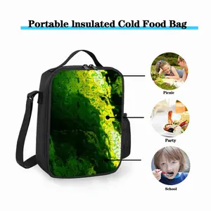 Bigin Green Square Thermal Insulation Meal Bag