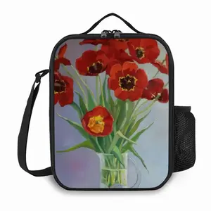 Tulips Square Thermal Insulation Meal Bag