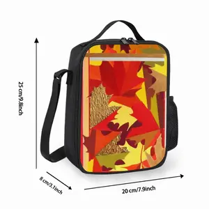 Autumn Square Thermal Insulation Meal Bag