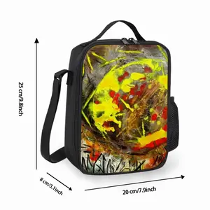 Forest Sunrise Square Thermal Insulation Meal Bag