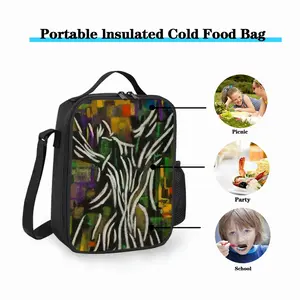 Astral Dance Square Thermal Insulation Meal Bag