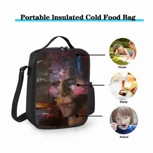 Paint Square Thermal Insulation Meal Bag