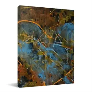 Energy Of Life Canvas Decorative Painting (Multi-Size, Vertical)