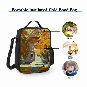 Autumn Day In Svitlovodsk Square Thermal Insulation Meal Bag