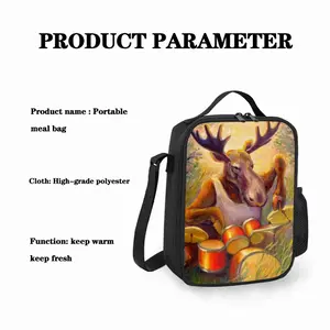 Musical Moose Square Thermal Insulation Meal Bag