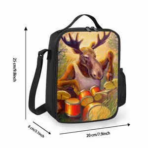 Musical Moose Square Thermal Insulation Meal Bag