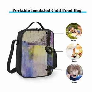 Memories In White Square Thermal Insulation Meal Bag