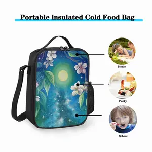 Starry Night Square Thermal Insulation Meal Bag