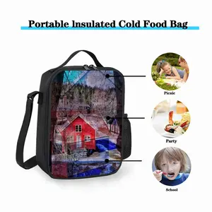 Blue Sky Square Thermal Insulation Meal Bag