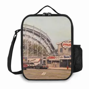 Cyclone Coney Island New York City Square Thermal Insulation Meal Bag