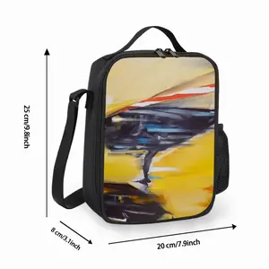 Lamborghini Crash Square Thermal Insulation Meal Bag