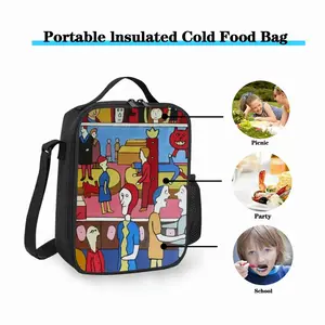 Drama Square Thermal Insulation Meal Bag