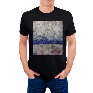 Men Bluegrid Cotton Crew Neck T-Shirt