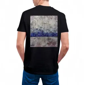 Men Bluegrid Cotton Crew Neck T-Shirt