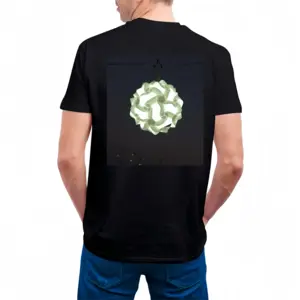 Men Light In Dark Cotton Crew Neck T-Shirt