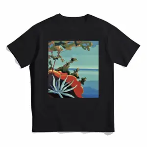 Men On The French Riviera Near Frejus Cotton Crew Neck T-Shirt