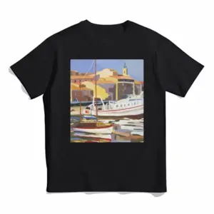 Men Sète The Navy Cotton Crew Neck T-Shirt