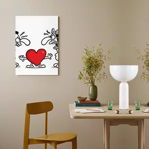 Love Referee Canvas Decorative Painting (Multi-Size, Vertical)