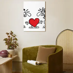 Love Referee Canvas Decorative Painting (Multi-Size, Vertical)