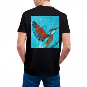 Men Kingfisher Cotton Crew Neck T-Shirt