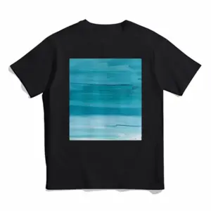 Men Clear Water Cotton Crew Neck T-Shirt