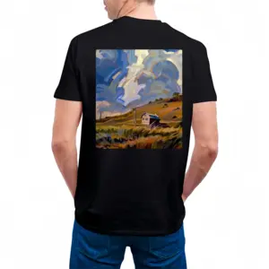 Men Day Crimea Cotton Crew Neck T-Shirt