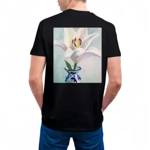 Men Lily Cotton Crew Neck T-Shirt