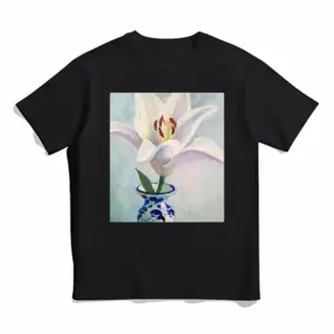 Men Lily Cotton Crew Neck T-Shirt