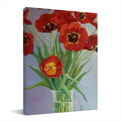 Tulips Canvas Decorative Painting (Multi-Size, Vertical)