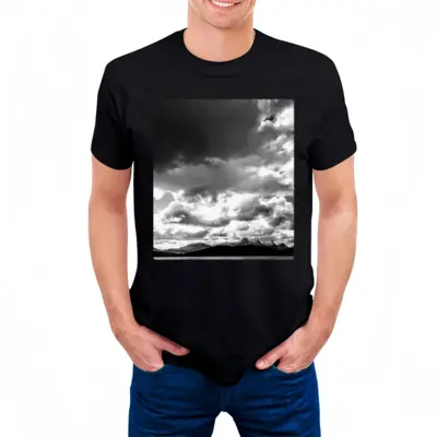 Men Snowy Ben Hope Cotton Crew Neck T-Shirt