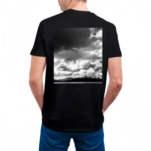 Men Snowy Ben Hope Cotton Crew Neck T-Shirt